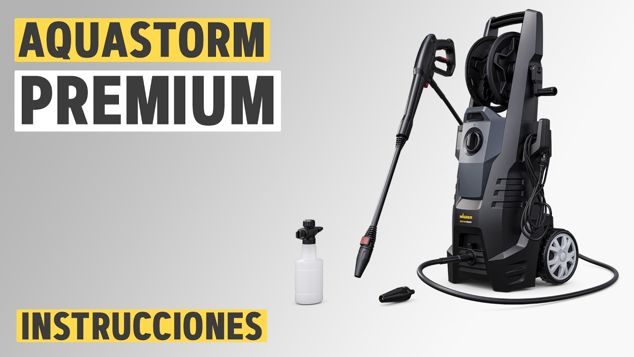 AQUASTORM Premium: puesta en servicio, consejos y trucos, limpieza, accesorios | WAGNER