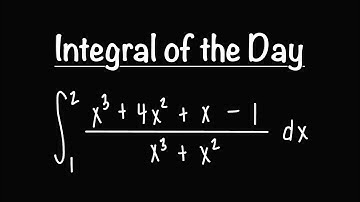 Integraal van de dag: 8.4.23 | Ontbinding van partiële breuken | Calculus 2 | Wiskunde met profes...