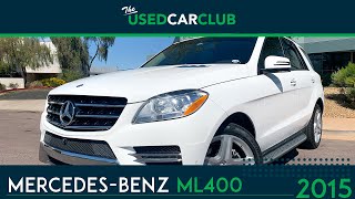 2015 Mercedes-Benz ML400 4Matic - Polar White - 52k Miles - HUGE $69k MSRP - MUST SEE!!!