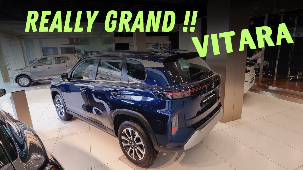 Maruti Suzuki Grand Vitara Alpha Model Panoramic Sunroof and other