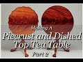 Piecrust Tea Table Building Process Part 2  by Doucette and Wolfe Furniture Makers