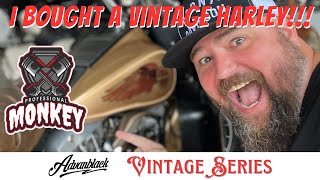 I bought a vintage Harley Davidson! The FIRST EVER ROAD GLIDE!