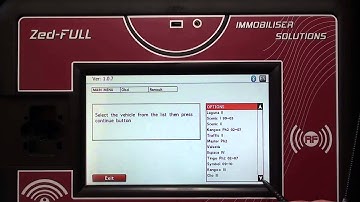 Zed FULL Renault Laguna 3 Key Programming