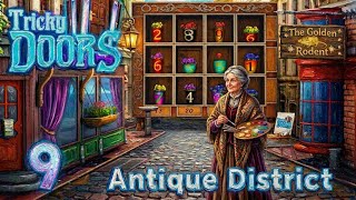 Tricky Doors || Level - 9 || Antique District || Full Walkthrough 🗝️ | Step-by-Step Guide (Part - 1)