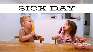 DAY IN THE LIFE WITH TWO SICK KIDS!