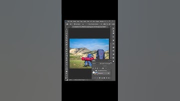 Change Sky just one click in Photoshop 2022 #shorts #graphicstipsland