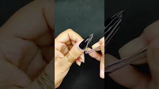 Easy nail art at home without tools #nailart #easynailart #youtubeshorts #shorts #Harrynailart