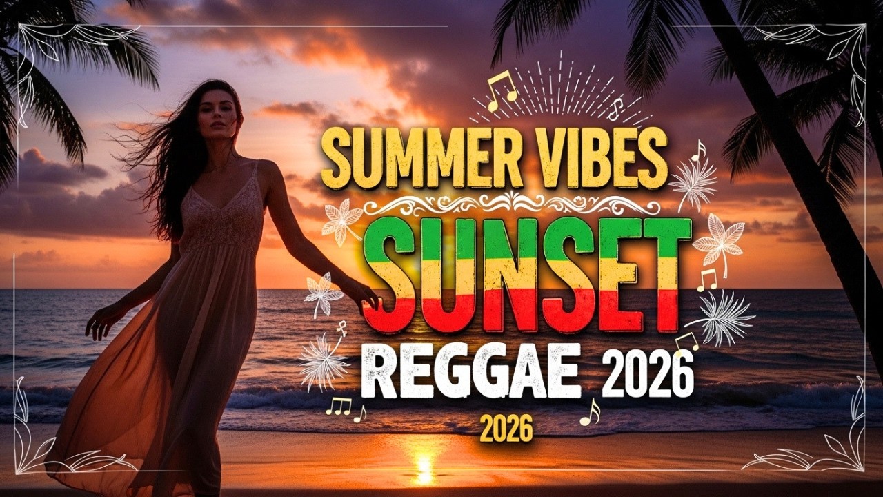 Tropical Reggae 2026 🌴 Summer Sunset Vibes | Deep Relax & Chill Reggae ...