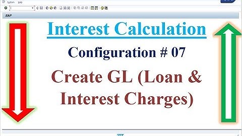 Interest Calculation Config 07 Create GL (Loan & Interest Charges)