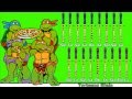 Teenage mutant ninja turtles on recorder notes