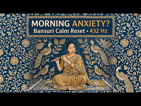 Morning Anxiety? 🌿 | Raag Bilaval Bansuri to Dissolve Stress & Overthinking