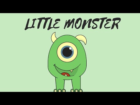 LITTLE MONSTER || PURE CSS & HTML