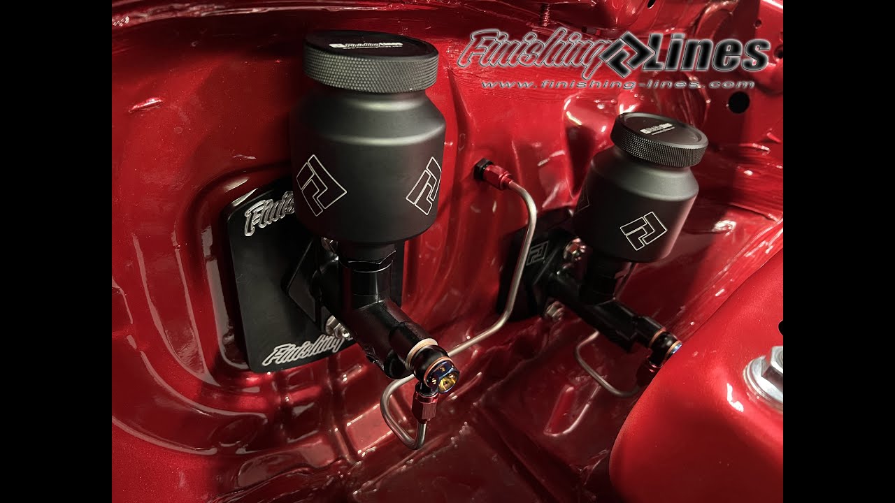 Finishing Lines Brake Booster Delete V2 and Billet Reservoir