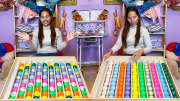 Beautiful Color Ball Puzzle Sorting Game Solve Challenge  🔴🟢🟠Ep #111