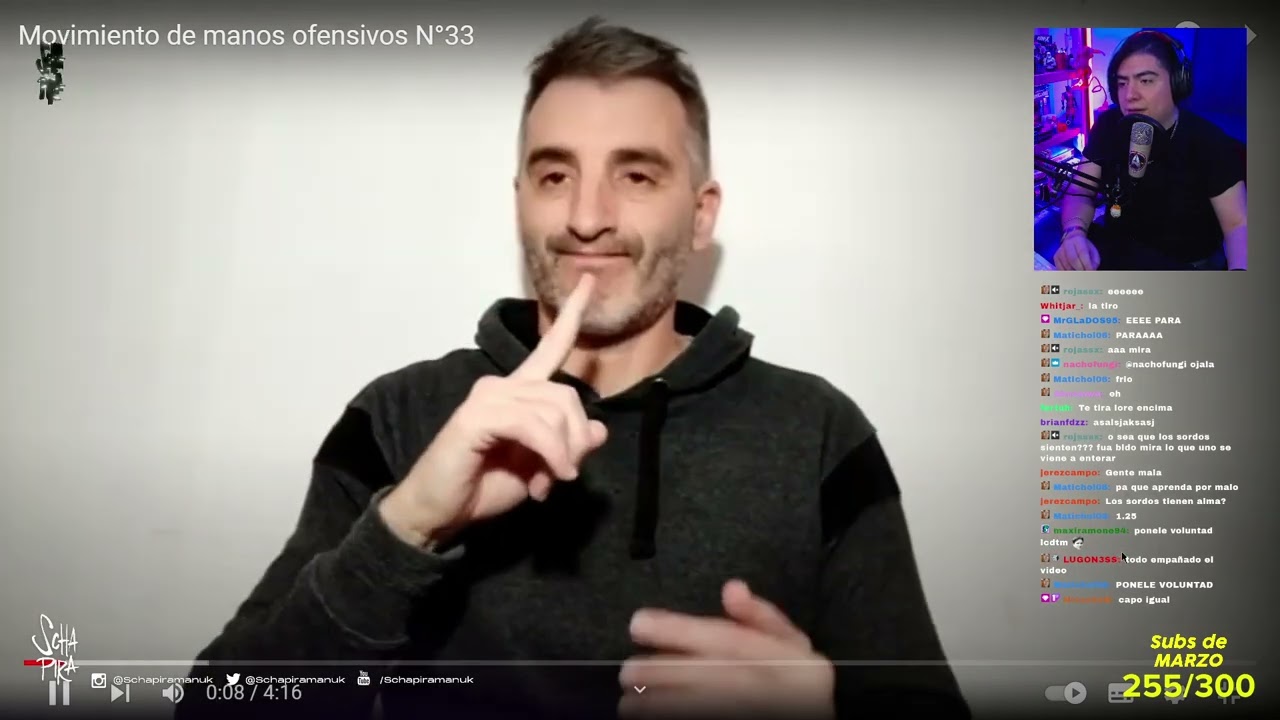 Aprendiendo señas con las manos con SchapiraManuk