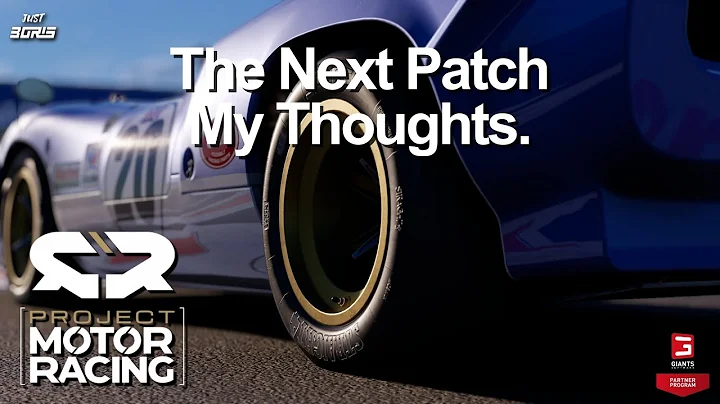 Project Motor Racing | Next Patch!