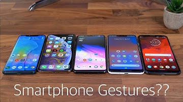 Smartphone Gestures: Who Does it Best??