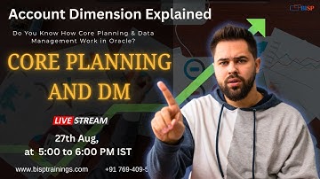 Oracle Core Planning: Deep Dive into Account Dimension & Properties