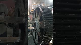 12 Ton Giant Gear in Action ⚙️😱 | Heavy Engineering Power 🔥 | Machine Monster at Work 💪