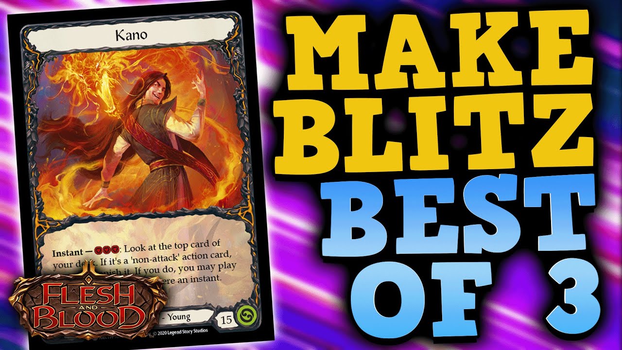 Make The Blitz Format Best of 3 // Flesh and Blood TCG
