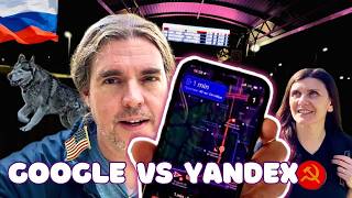 📲🇷🇺How to Travel in RUSSIA!🇺🇸American uses Russian Navigation to travel by Tram, Train & Taxi!🚂🚖🚋