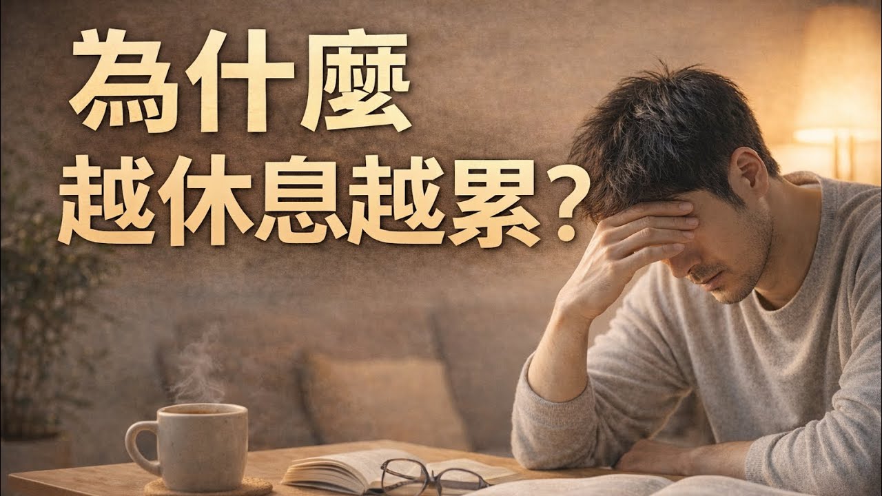 為什麼你越休息越累？慢性疲勞其實不是懶｜慢養生活