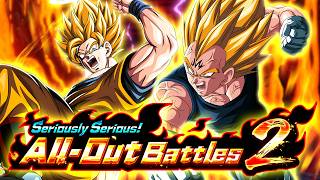 STAGE 2 VS. MAJIN VEGETA   SSJ2 ANGEL GOKU! SERIOUSLY SERIOUS! ALL-OUT BATTLES 2! (Dokkan Battle)