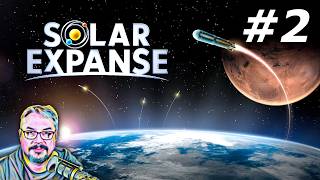 Exploring Mars and Setting Up a Lunar Moon Base - Solar Expanse - Let's Play - Episode 2