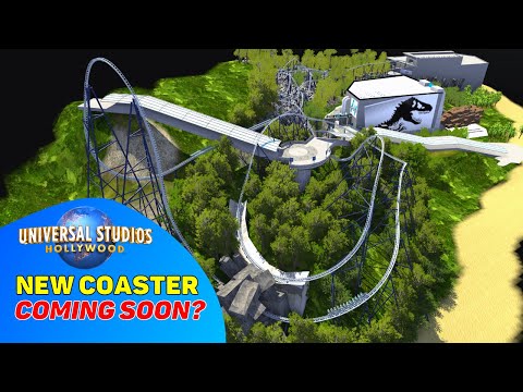 This appears to be the plan for Universal Studios' new roller coaster