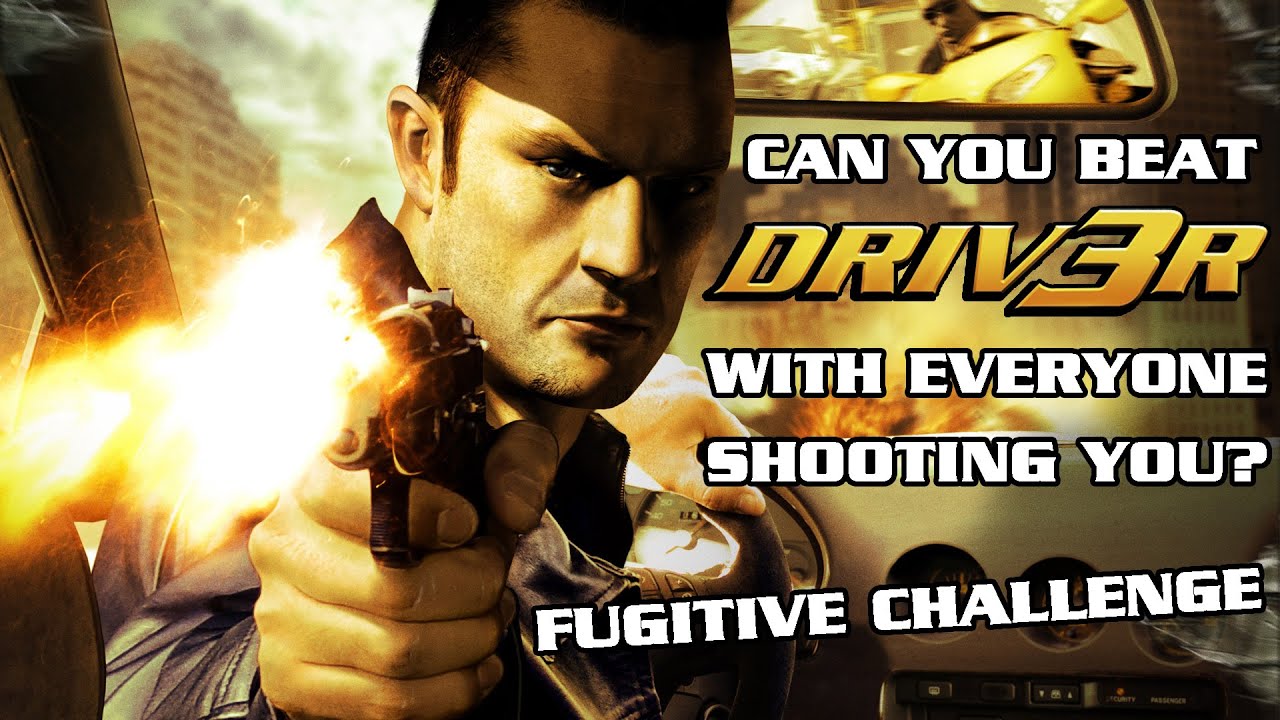 Fugitive Challenge - Can you beat DRIV3R with everyone shooting you?