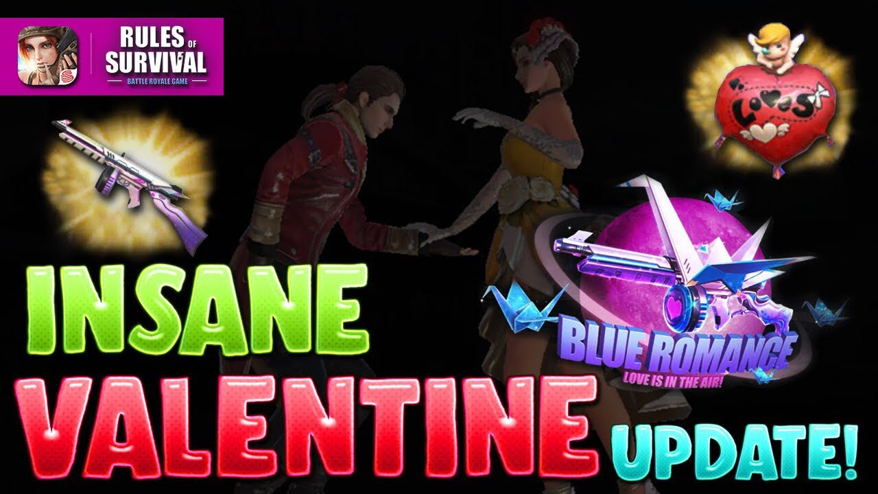 VALENTINE UPDATE | NEW HEARTBREAKER SET | BEST THOMPSON SKIN IN ROS (Rules Of Survival)