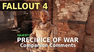 Fallout - Precipice of War - Companion comments
