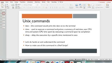 Basic Shell Scripting #shellscript #unix #unixcommands #funlearning #linux #datetime #sleepcommand