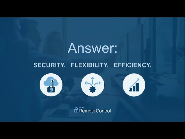 Webinar | Live Demo - Why Choose Netop for Remote Support