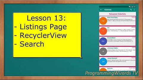 Android Projects S2E13: Kotlin Firebase CRUD - Listings Activity
