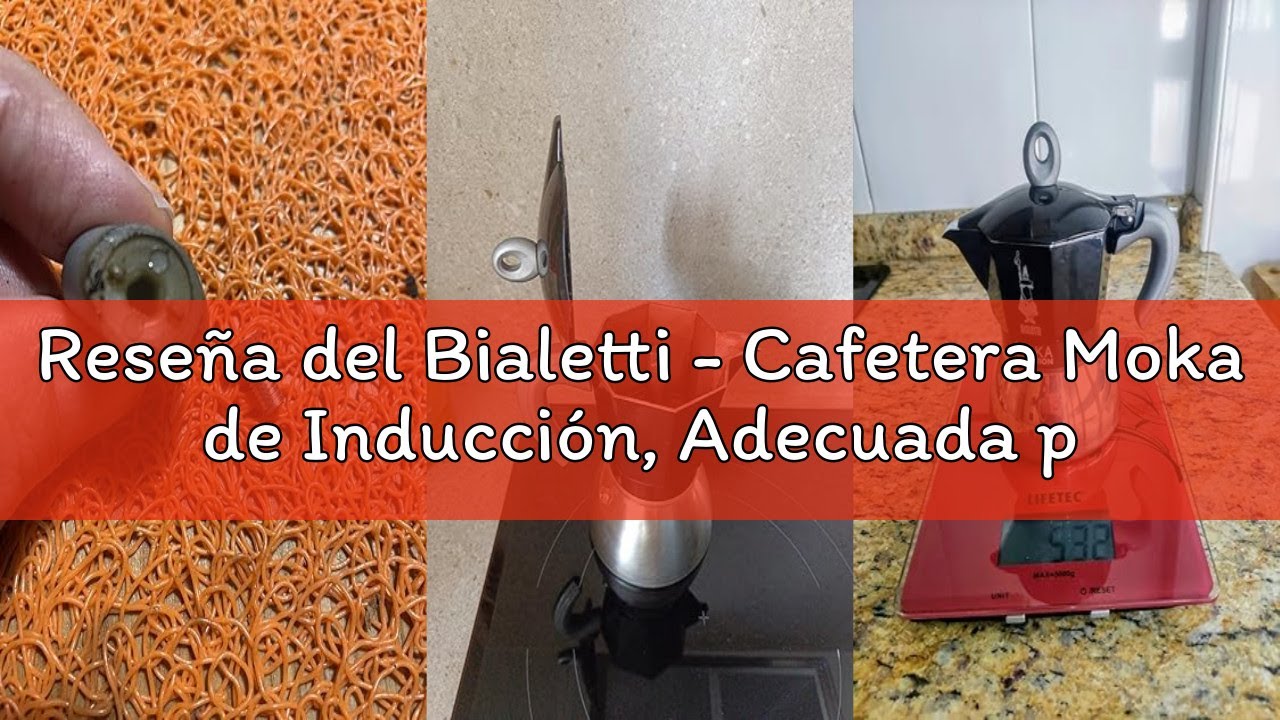 Reseña del Bialetti - Cafetera Moka de Inducción, Adecuada para todo tipo de Placas, 2 Tazas de Café