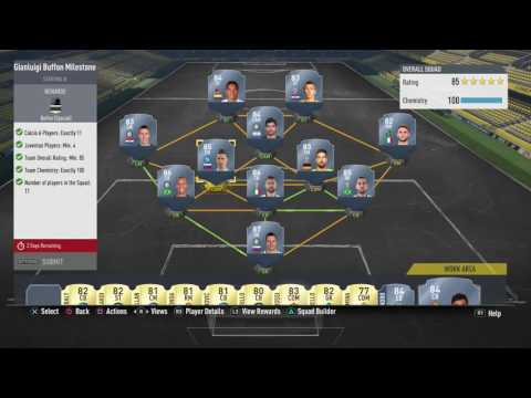 Gianluigi Buffon Milestone SBC! Cheap and Easy! - #FIFA17 Ultimate Team