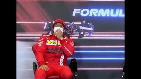 Verstappen, Norris and Sainz joke around after podium...