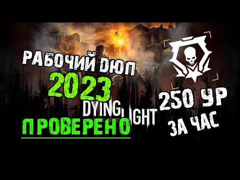 Рабочий дюп dying light 2021 PS4, PC и XBOX. Быстрая прокачка легенды до 250 за час