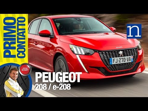 Nuova Peugeot 208 prova | Anteprima diesel / benzina / elettrica e-208 tutto un altro mondo! |