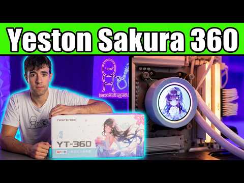 $60 Anime Watercooler Can It Handle a Ryzen 9 9900X3D? - YouTube