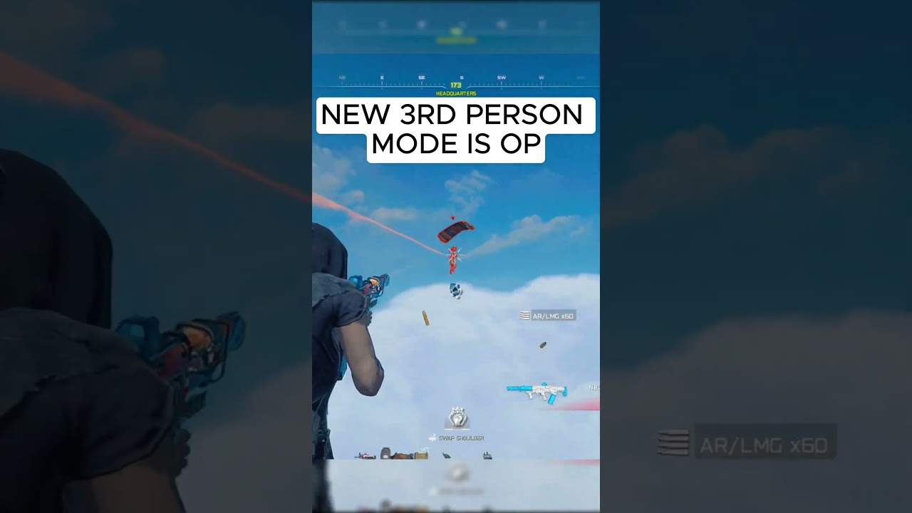 3RD PERSON IS OP ON WARZONE!      