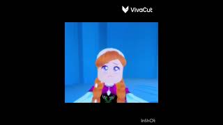 For the first time in forever (REPRISE SCENE)Frozen 1 #roblox #frozen #music