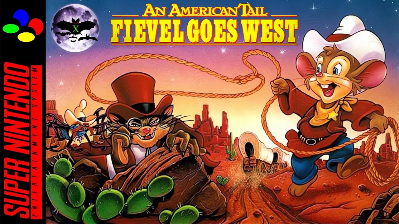 An American Tail Fievel Goes West прохождение | Игра ( SNES, 16 bit ) Стрим