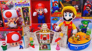 Unboxing the Super Mario Satisfying Collection | Donkey Kong Stadium & Blow Up! Shaky Tower Game screenshot 2