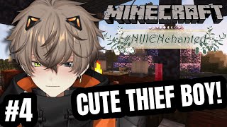 OFF TO SEE NEW AREAS!!! #NIJIENchanted #4 【 MINECRAFT 】 【 NIJISANJI EN | Alban Knox 】