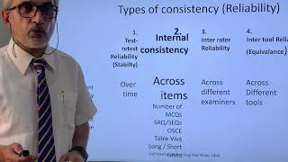 Reliability, characteristic of examination III: Shukr Education