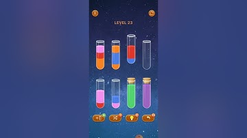 water color sort puzzle game level 21-25