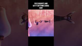 Puss In Boots And Kitty Softpaws Dance Now Vs Then