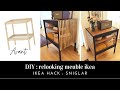 (D09) Relooking meuble IKEA #2  " table à langer SNIGLAR"  IKEA HACK